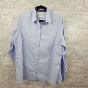 Barbour button down top women's size 14